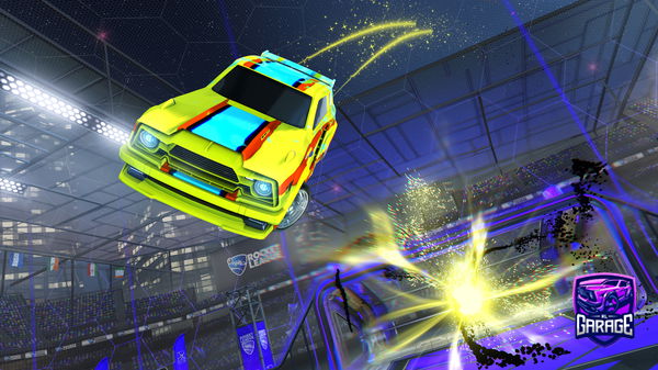 A Rocket League car design from CKXEditz