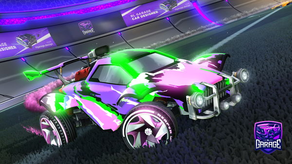 A Rocket League car design from r3apzz