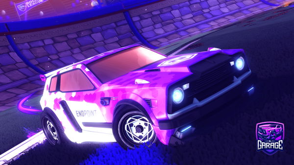 A Rocket League car design from dapit