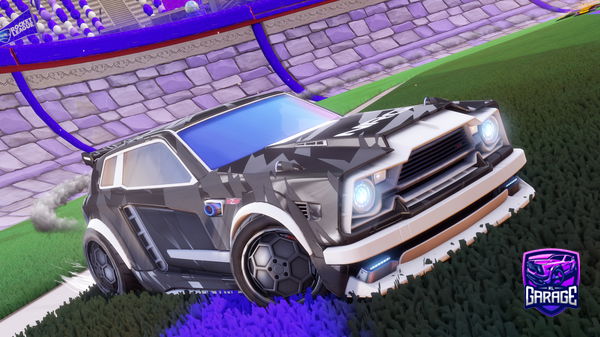 A Rocket League car design from TEEEJAYYY