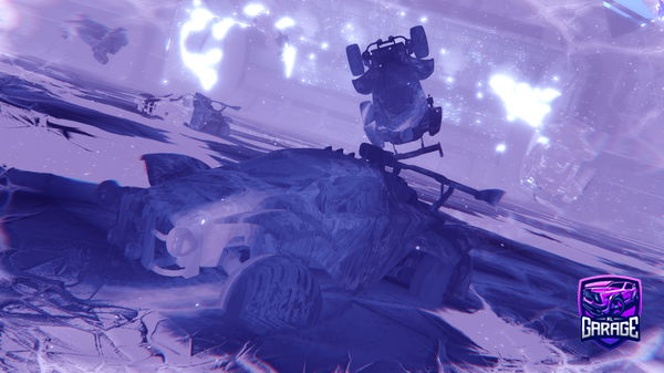 A Rocket League car design from Puffylattice948