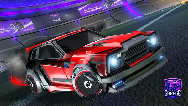 A Rocket League car design from AirDribbleGG