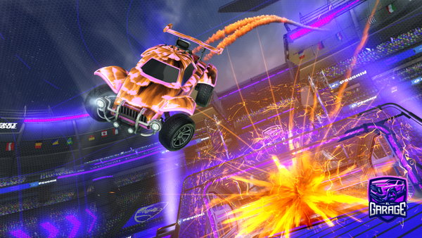 A Rocket League car design from Tub617