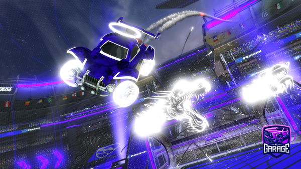 A Rocket League car design from ljfydyofot