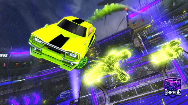 A Rocket League car design from Dogwater2414