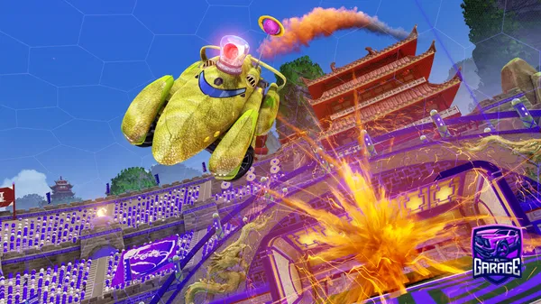 A Rocket League car design from BerryNoel