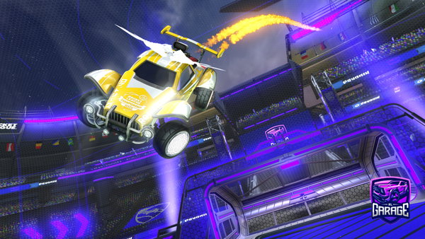 A Rocket League car design from Ninja_potato_11