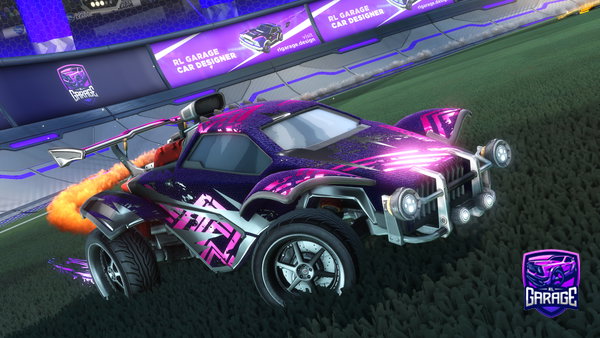 A Rocket League car design from Triztn
