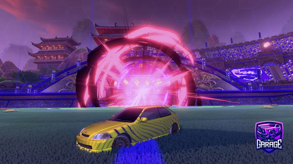 A Rocket League car design from JustAgoraphobic