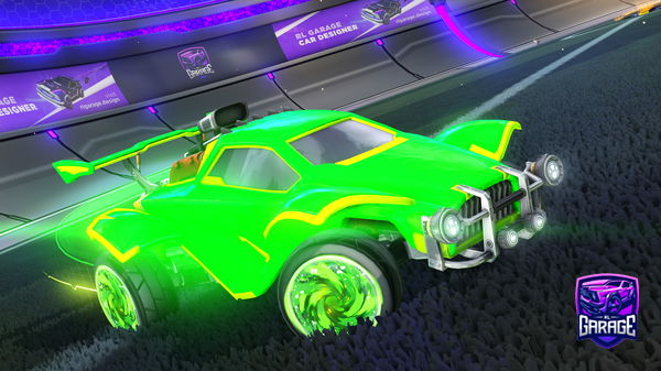 A Rocket League car design from Doopnoscope