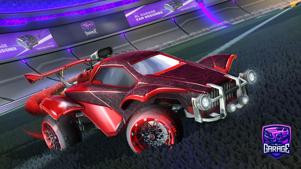 A Rocket League car design from drft_rl