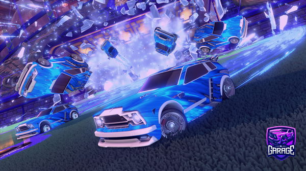 A Rocket League car design from Toti_Fox
