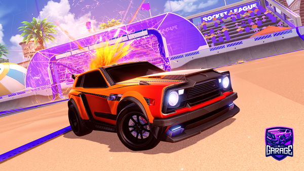 A Rocket League car design from TTB_Vivid