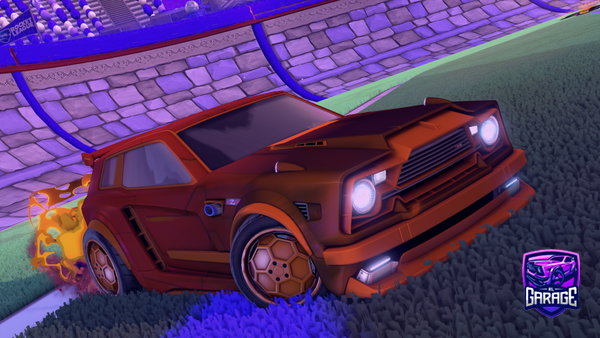 A Rocket League car design from Eleeratz91