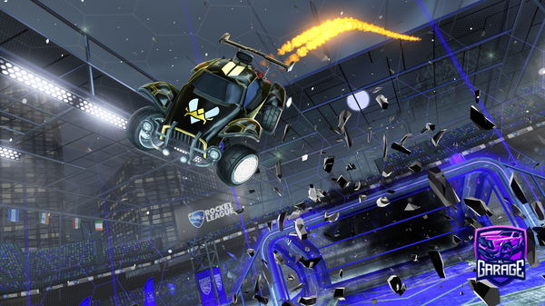 A Rocket League car design from Honxst