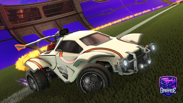 A Rocket League car design from Crayonzs