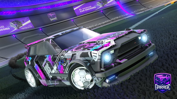 A Rocket League car design from TomtheDadman