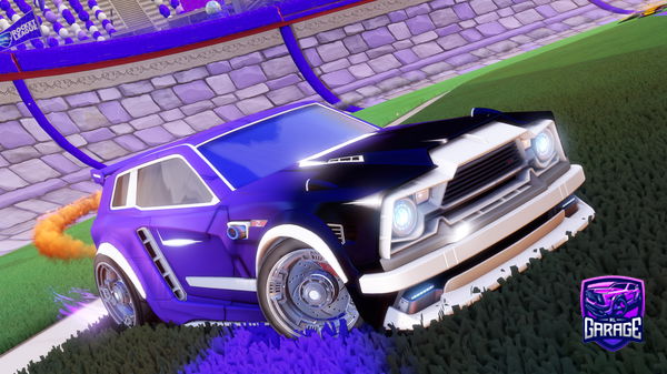 A Rocket League car design from mthzzk