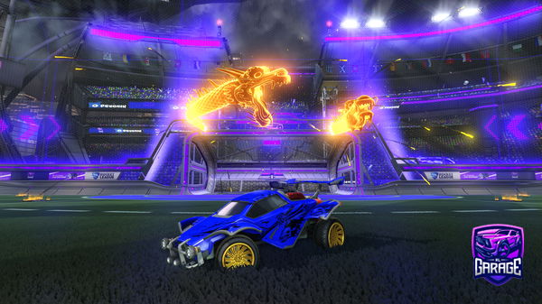 A Rocket League car design from vulturexn