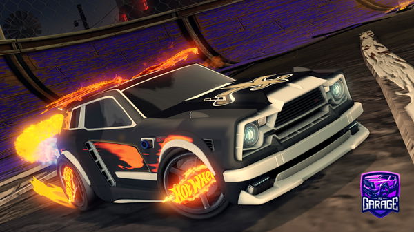 A Rocket League car design from Enderben7