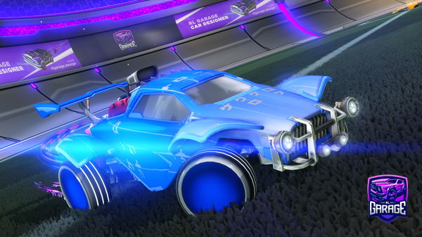 A Rocket League car design from DarkWolf_Justin7