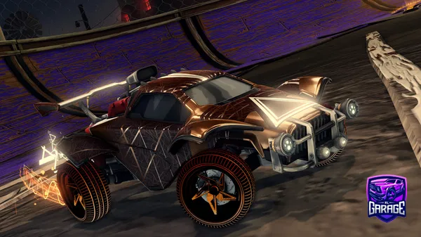 A Rocket League car design from ItsGiuze