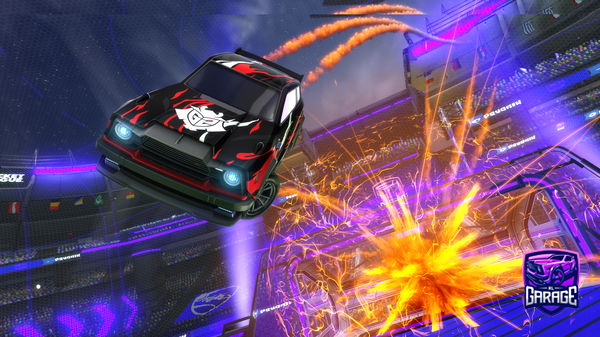 A Rocket League car design from Nico_savage-