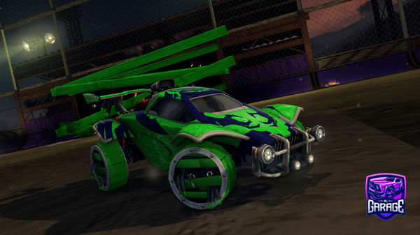 A Rocket League car design from irosario78