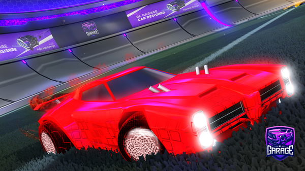 A Rocket League car design from RL_DxrkYT