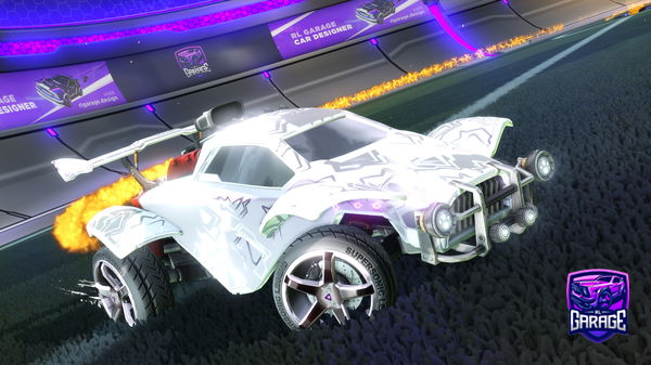 A Rocket League car design from Bejito_UI