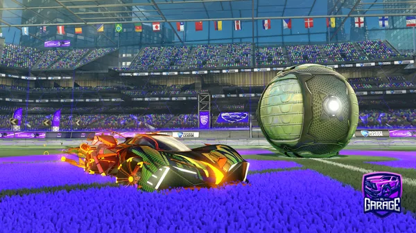 A Rocket League car design from Beefsnekky