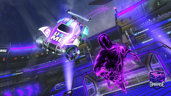 A Rocket League car design from TwitchJoselu315