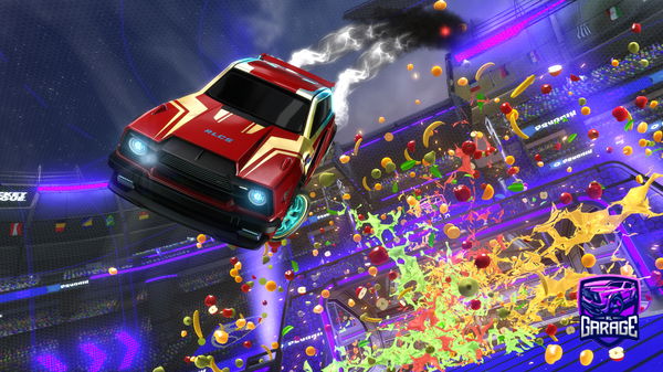 A Rocket League car design from Hney1425