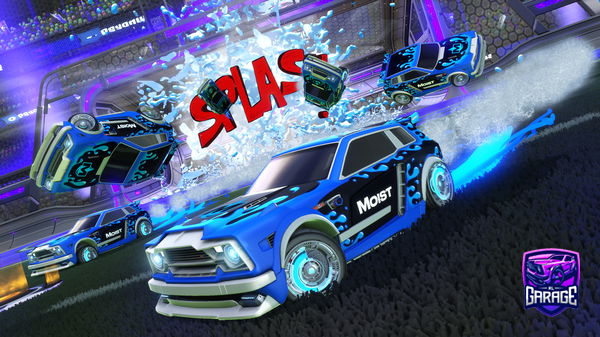 A Rocket League car design from Ben12-oSu