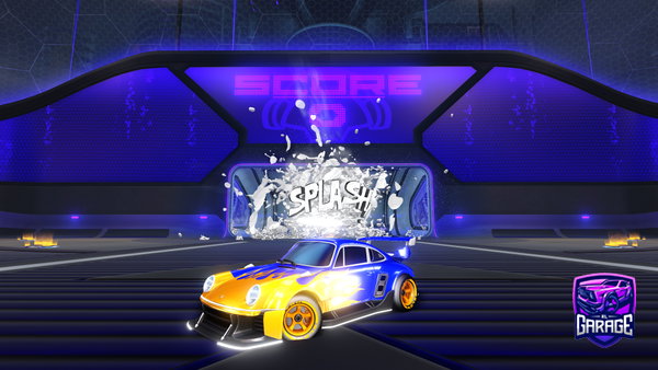 A Rocket League car design from DeanxMarley1