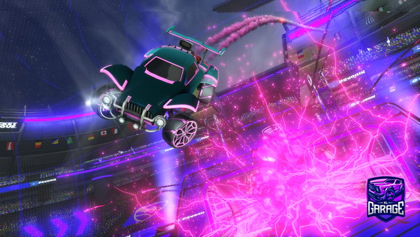 A Rocket League car design from void_reflexz