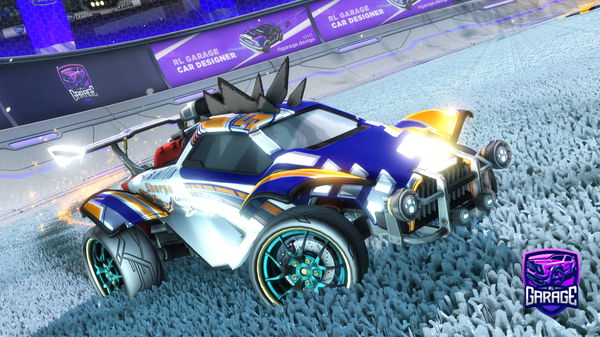 A Rocket League car design from evanparker834