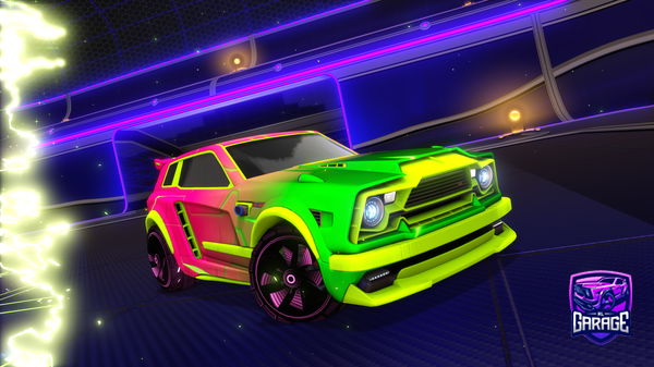 A Rocket League car design from HarryonLSD2534