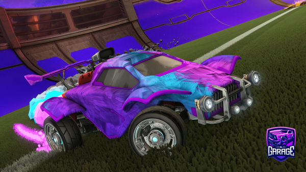 A Rocket League car design from Bontoi