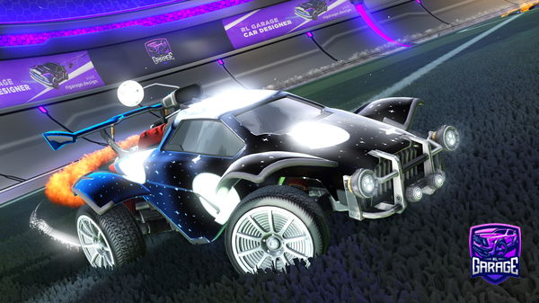 A Rocket League car design from hazardkill723