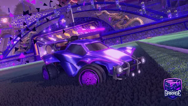 A Rocket League car design from PortalManager