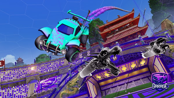 A Rocket League car design from joffle