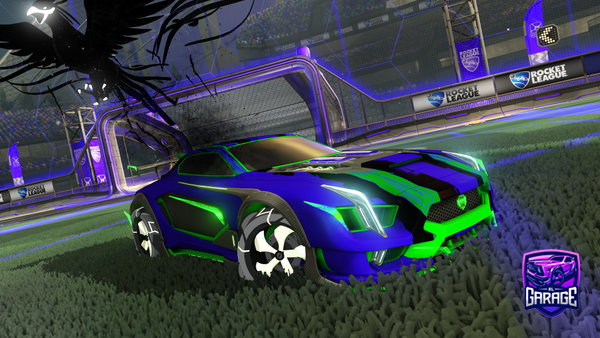 A Rocket League car design from Schild04