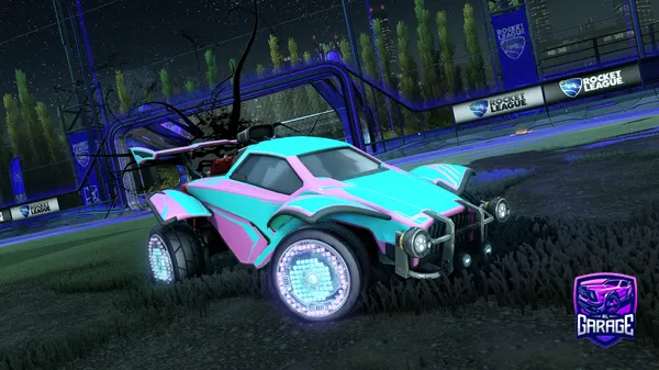 A Rocket League car design from RoaringPanda