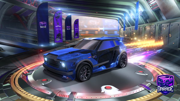 A Rocket League car design from Munhuu247