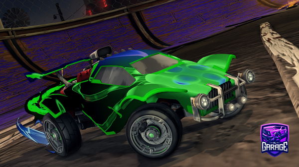 A Rocket League car design from ItsGiuze