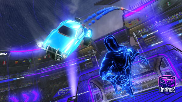 A Rocket League car design from ROADTOWHITEOCTANEONYT