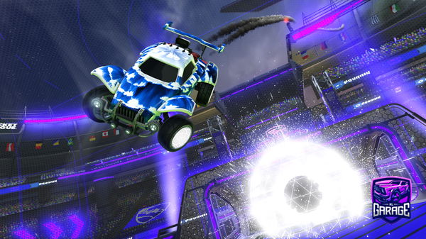 A Rocket League car design from IlyYazz