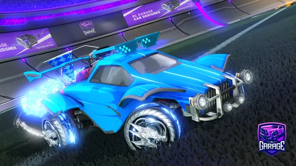 A Rocket League car design from WeasleyAndMyrtle