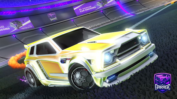 A Rocket League car design from iLikeMen2